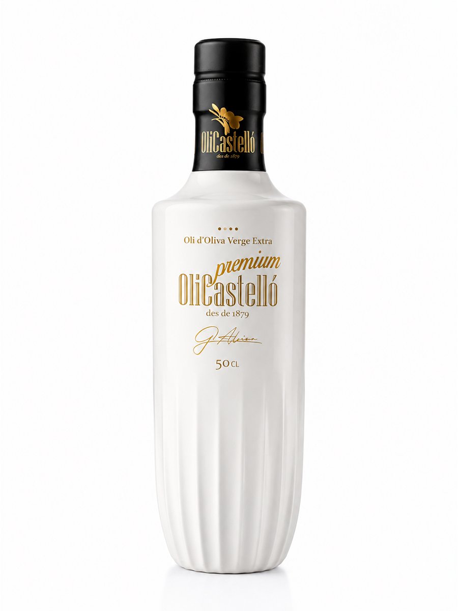 OliCastelló Premium 0.5L Белая бутылка
